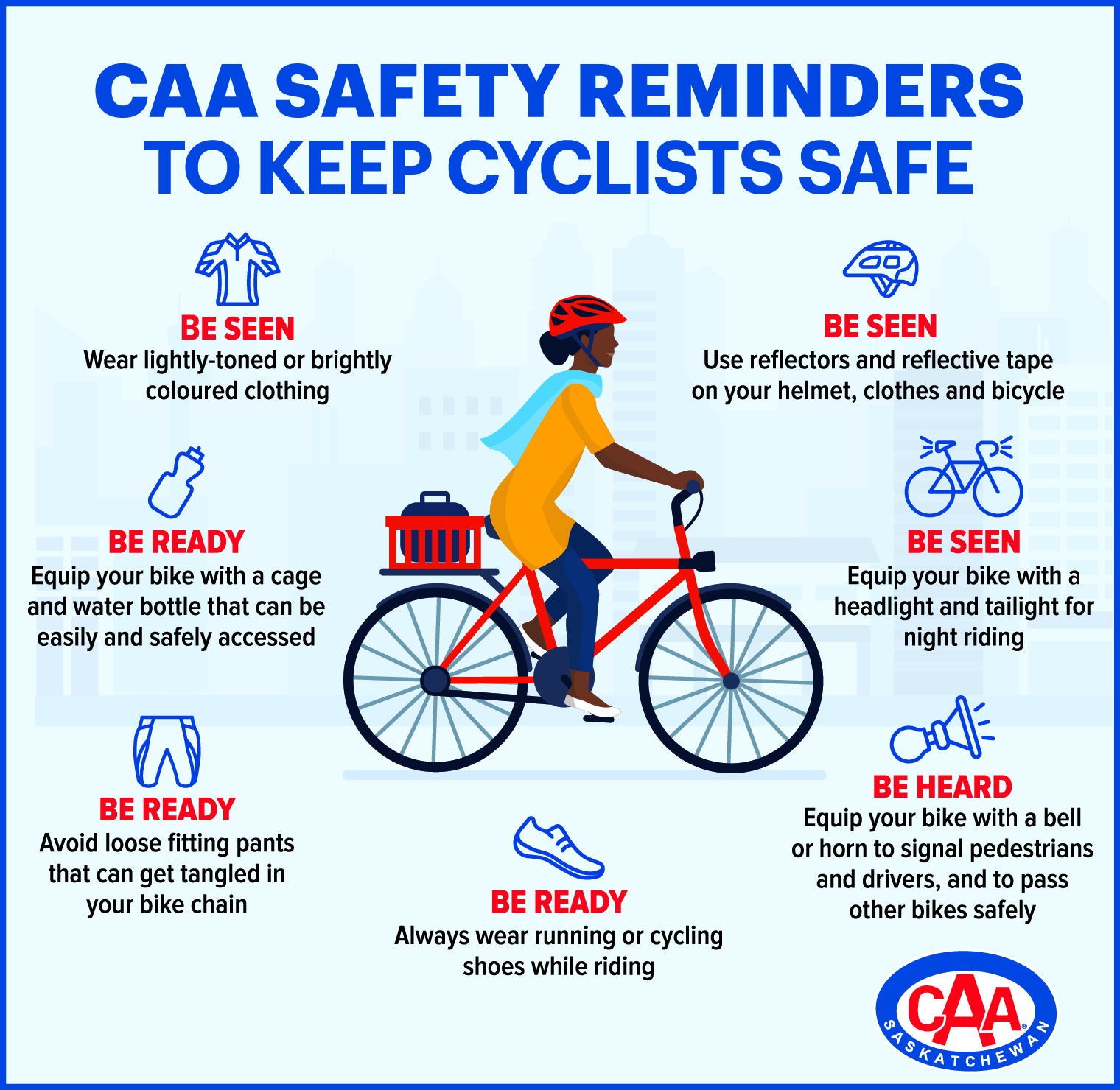 Cycle Safe This Summer! CAA's Bike Safety Advice on All Things Cycling
